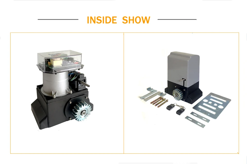 Mechanical Limit Switch Gate Motors Door Automatic Worm Gear Motor For