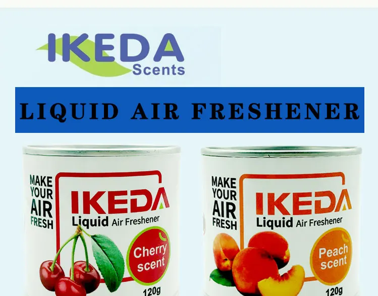 Ikeda Original 120g Peach Fruit Scent Water Based Liquid Air Freshener Buy Car Air Freshener
