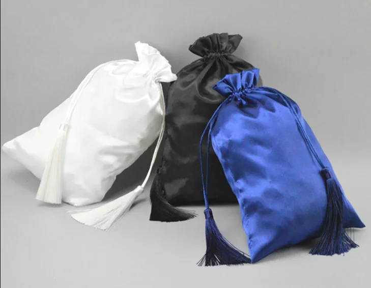 Satin Bags  With Tassels