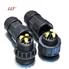 2 3 4 pin IP67 IP68 waterproof plug screw type wire connectors m25 connector