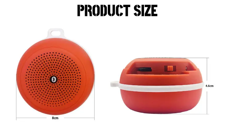 Mini Speaker Blue tooth Super-Portable with 82-Foot Bluetooth Range - ANKUX.COM