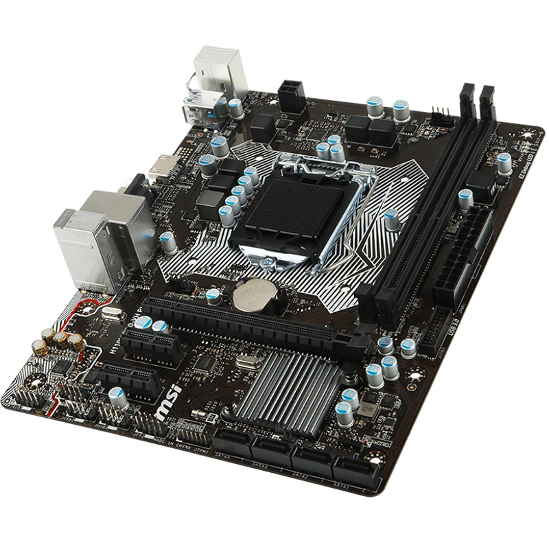 Msi H110m Pro-vh Plus Home Office Motherboard Supports Win7h110m 