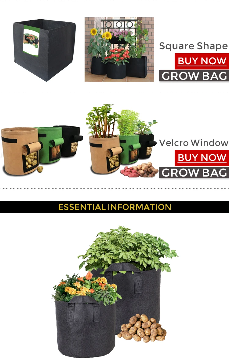 1400gallon Grade One Fabric Pots Grow Bags Nonwoven Fabric Wholesale