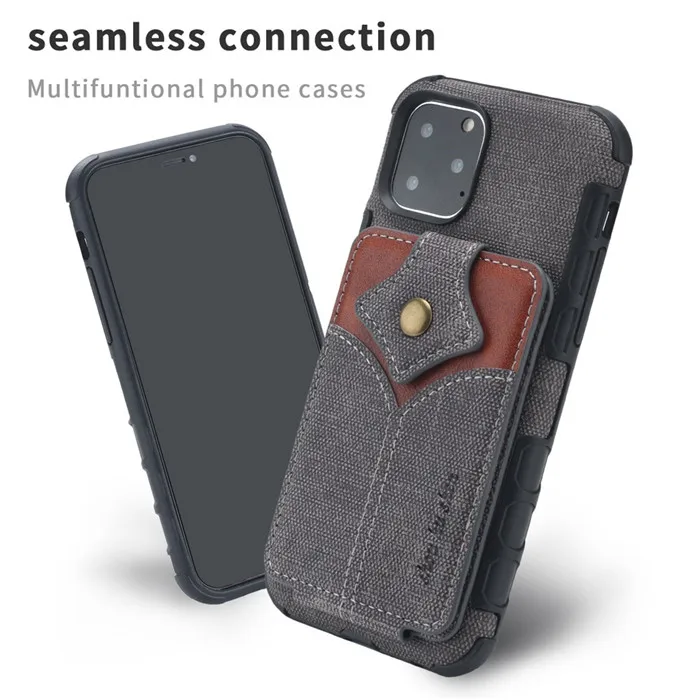 For iPhone 11 Case, Shockproof Protective Phone Case for iPhone 678 and for iphone xr 2019 leather wallet case