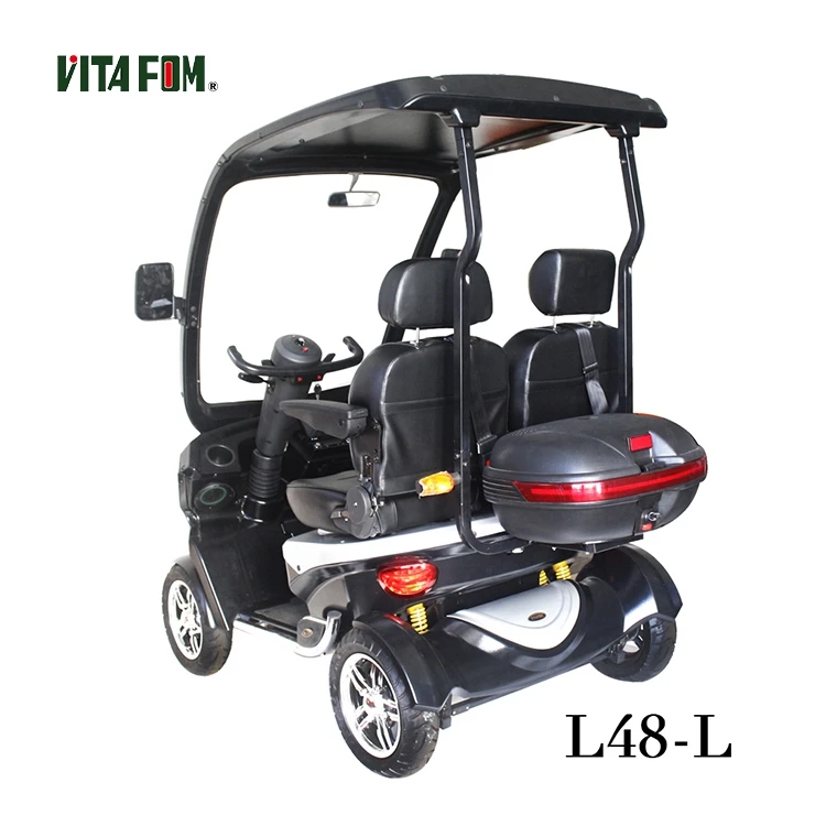 Elderly 2 Seat Adult Electric Mobility Scooter Disable Four 4 Wheel
