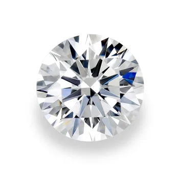 松散实验室制造白色圆形明亮切割美国 cz 钻石