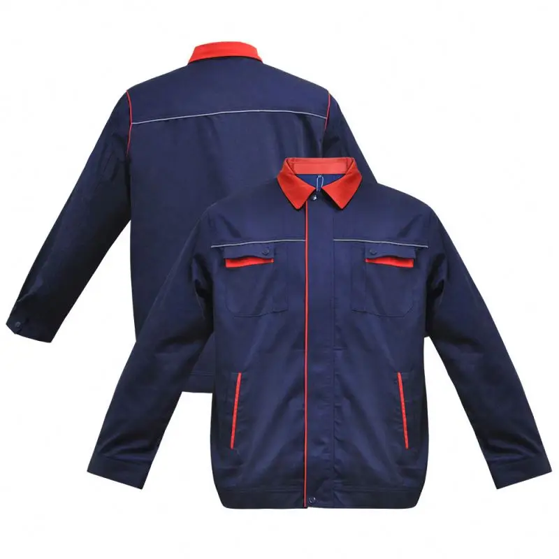 Custom Cotton Reflective Waterproof Work Raincoat High Visibility