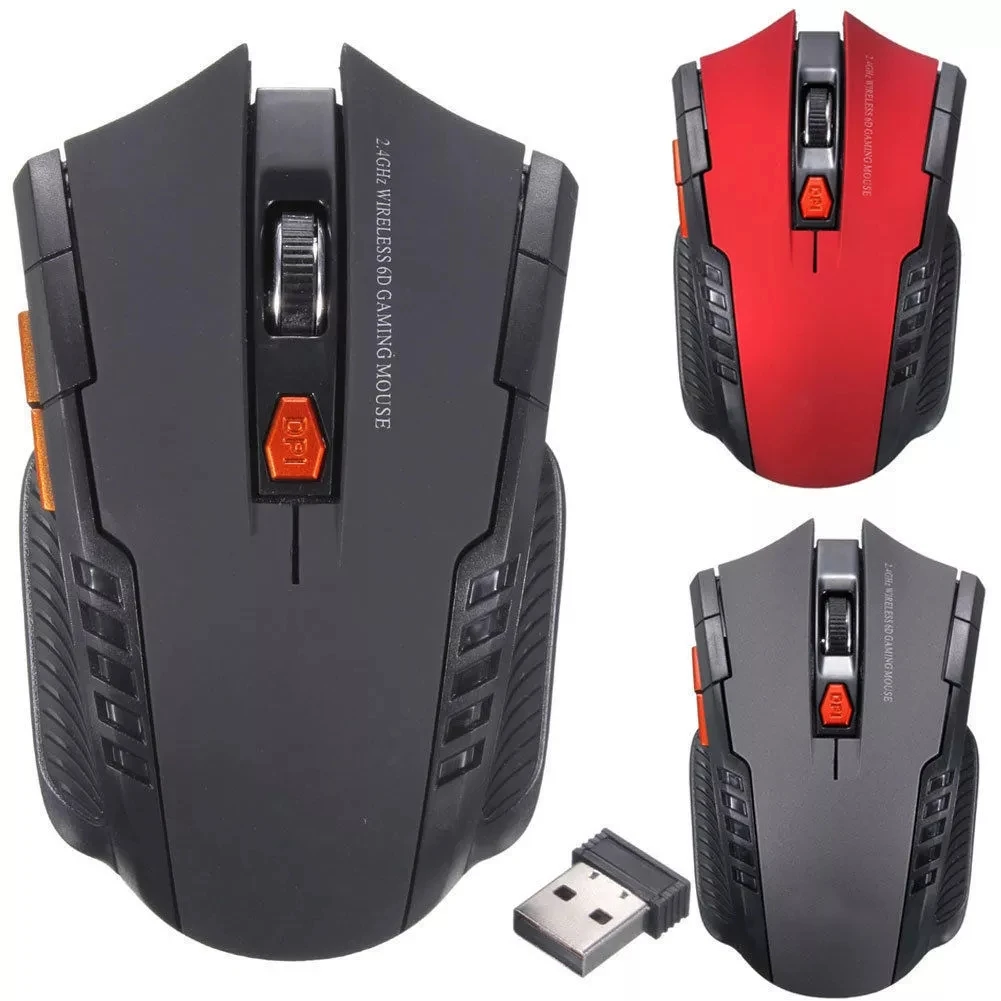 2021 Personalization 2.4ghz Wireless Mice With Usb Receiver Gamer 2000dpi Mouse For Computer Pc