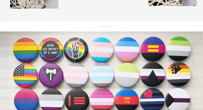 Lgbt Transgender Pride Rainbow Gay Intersex Asexual Pride Lapel Pins Love Is Bisexual Pansexual