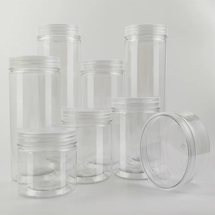 Wholesale 250ml 8oz Plastic Pet Spice Packaging Peanut Butter Jar With