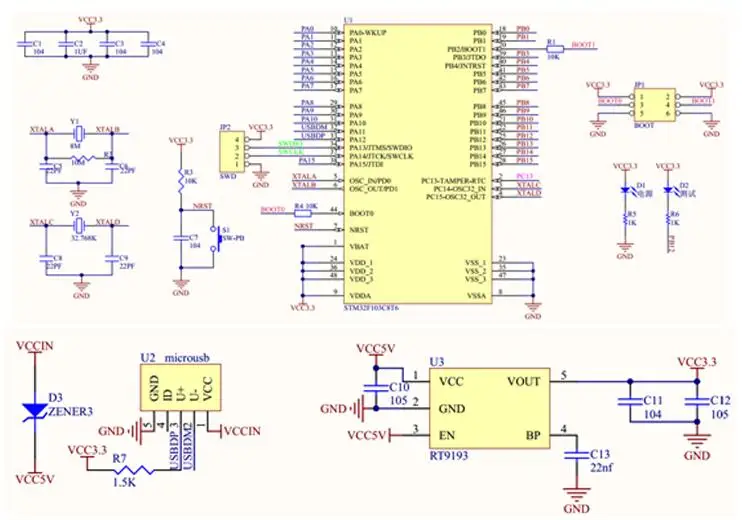 Stm32 blue pill схема