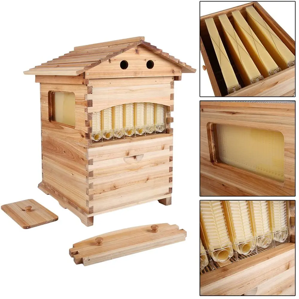 Golden Palace Auto Flows Hive Beehive 7pcs Flows Frame Super Box Free ...