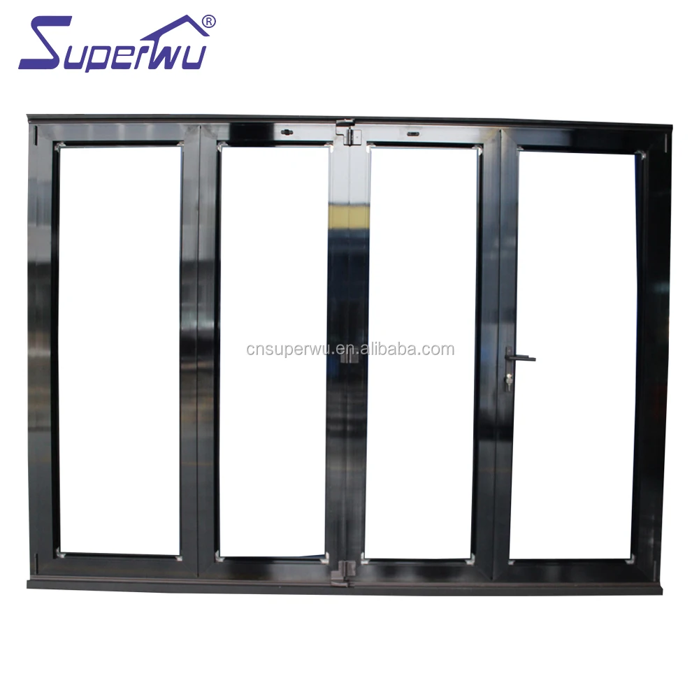 Customized aluminum glass folding/ bifold door designs