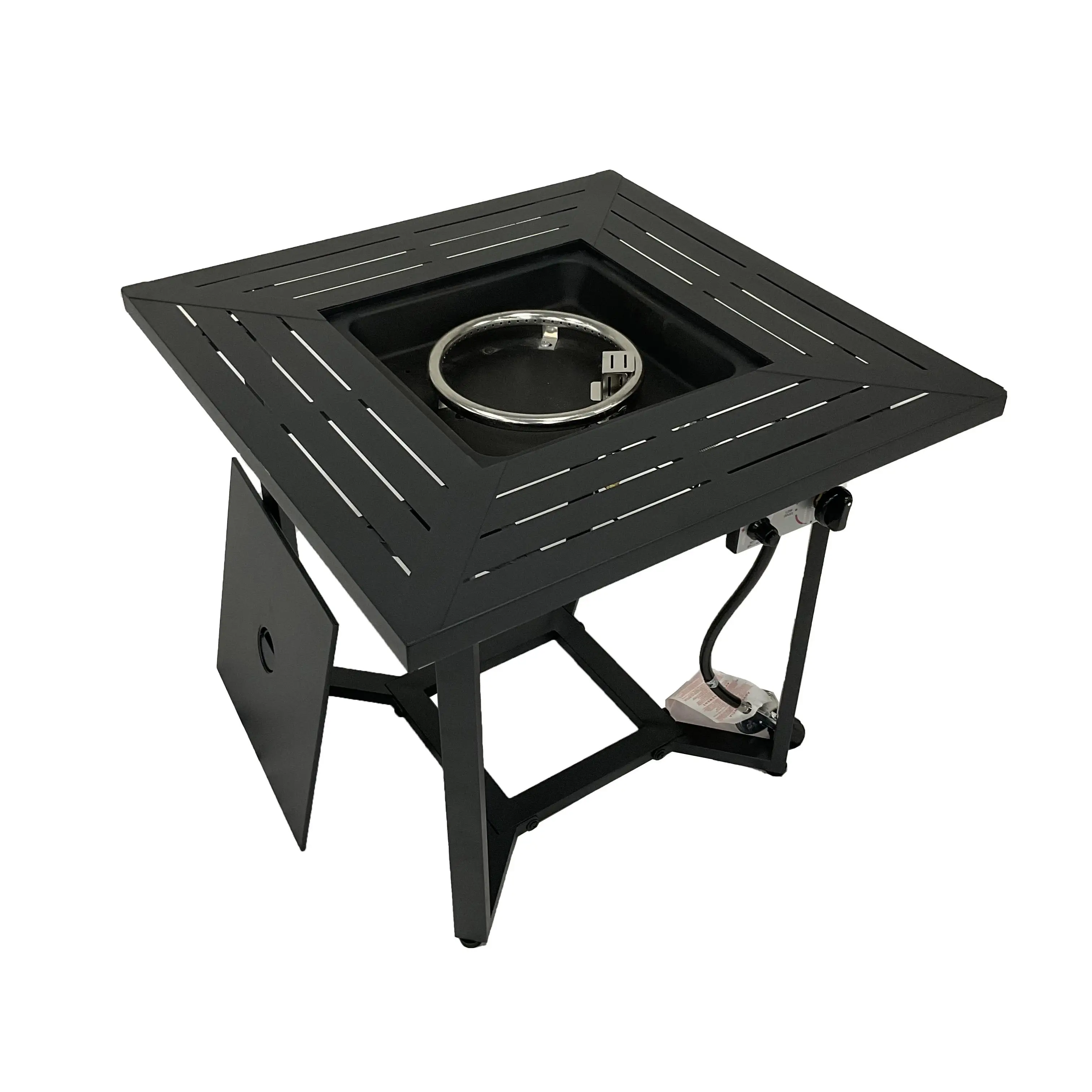 High Quality Garden Steel Heating Table Modern Outdoor Gas Fire Pit