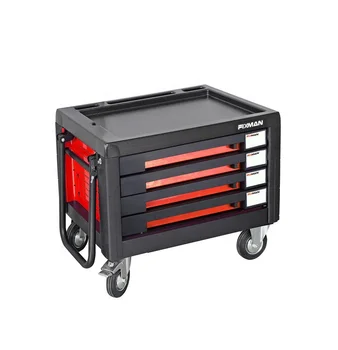 Fixman 4 Drawer Roller Tool Chest Box On Wheels With Folding
