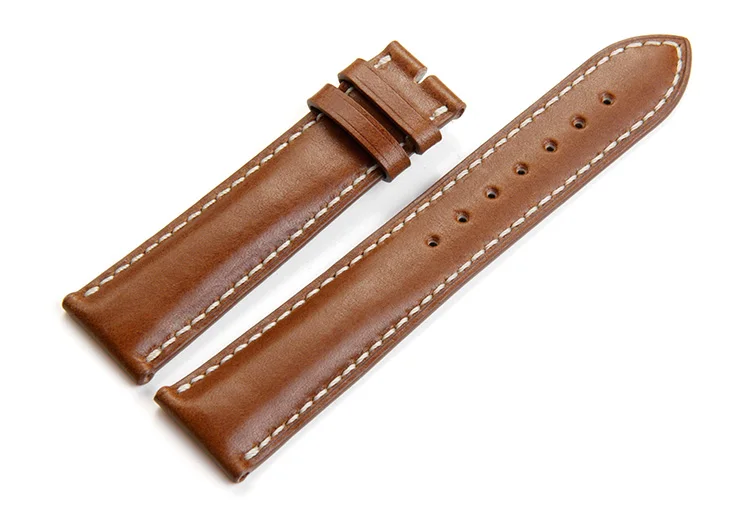 手工制作意大利蔬菜鞣制皮革定制表带皮革表带 - buy band leather