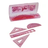 Hello Partner back to school student stationery math ruler set