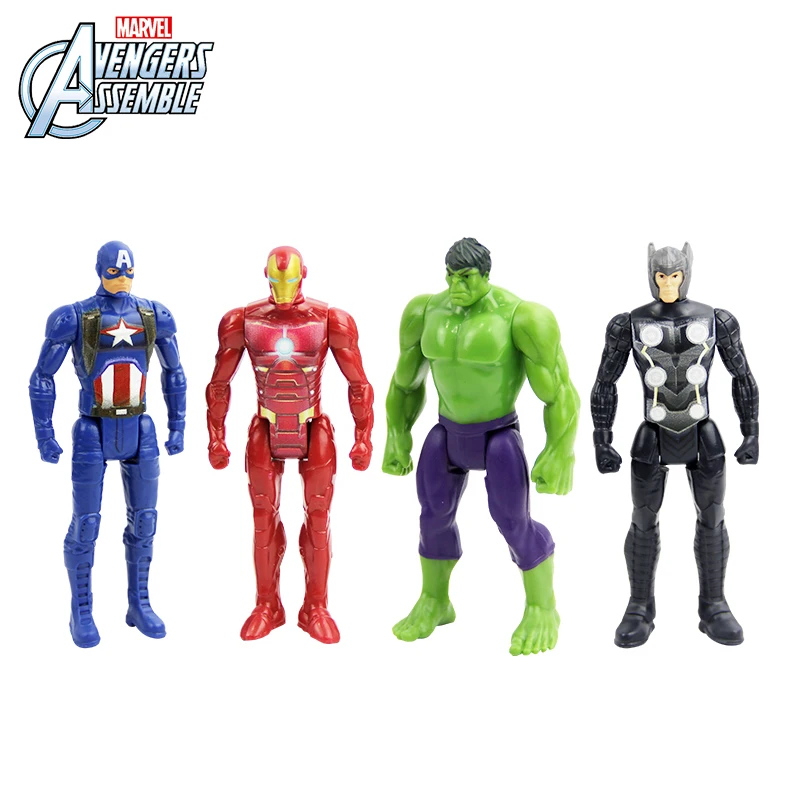 Plastic Marvel Super Heroes Movie Characters Collection Figures Toy For ...