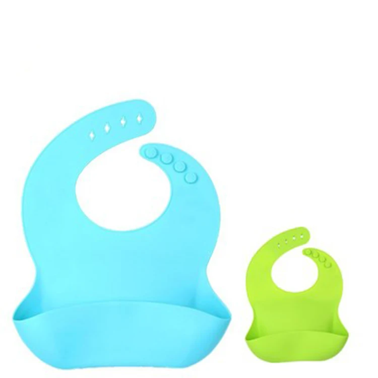 silicone rubber waterproof custom baby bibs