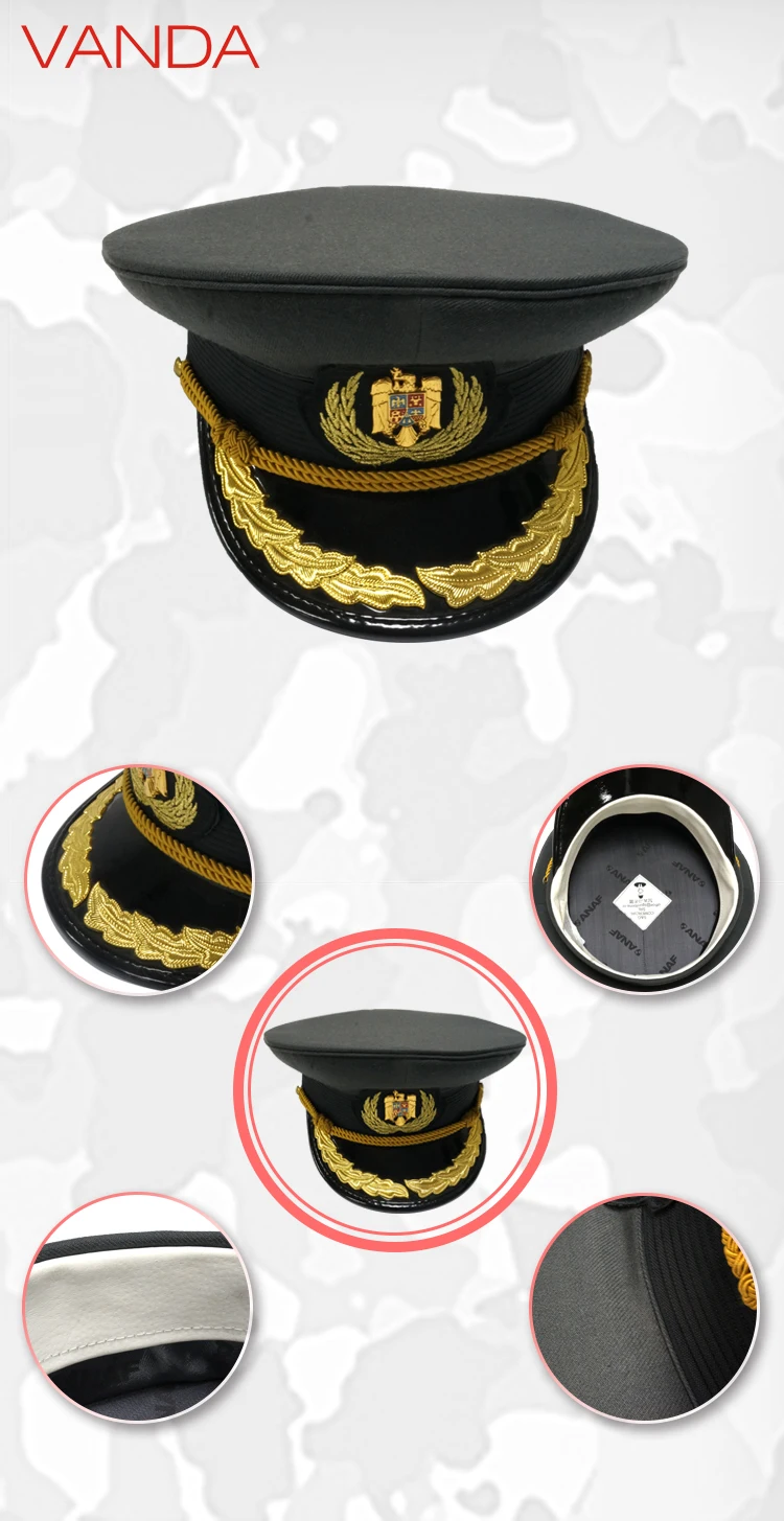 Custom Types Top Hat Uniform Hat Senior Warrant Officer Etiquette Hat