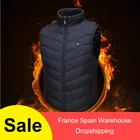 OEM Heated Vest Rechargeable 5VUSB Heating Vest Jacket unisex Smart Electric Heat Vest Outdoor fishing hiking ski Warming