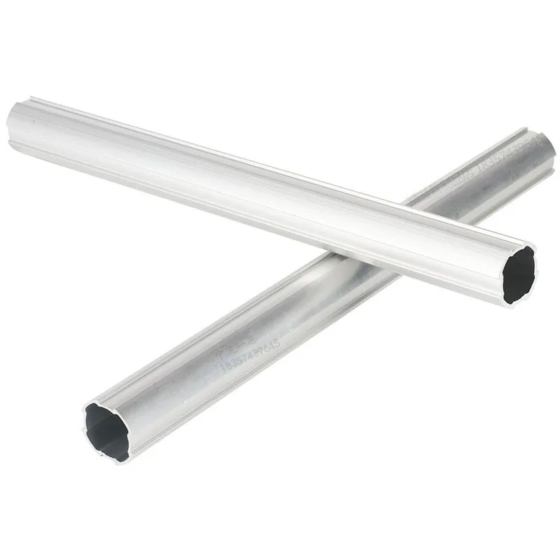 product 1000 series third generation aluminum alloy lean pipe fittings connector joint anodized linear bar profile tube-15