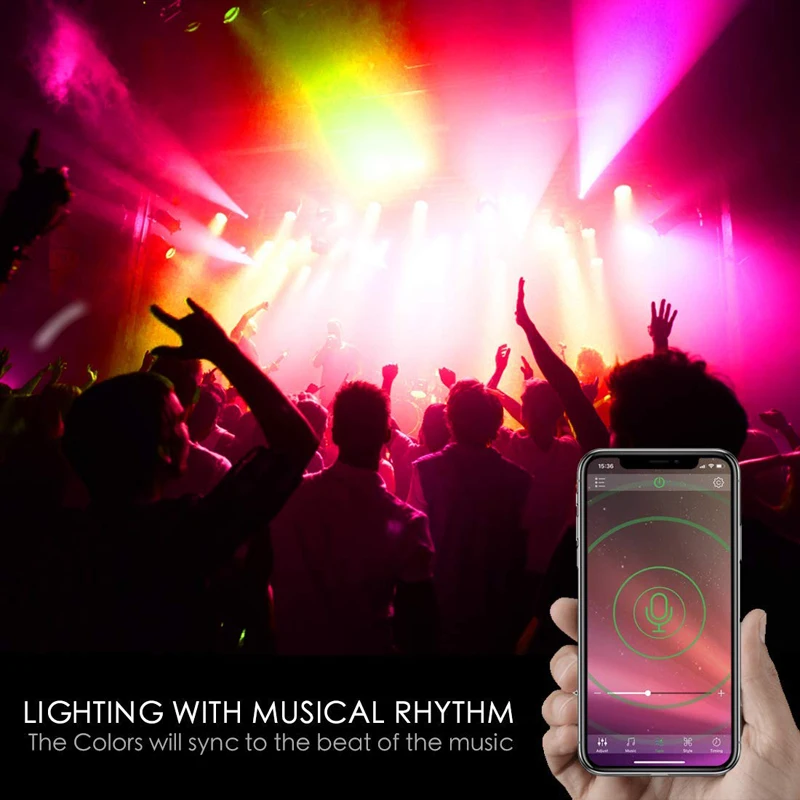 Bluetooth LED Flood Light Solar Power RGBW 30W APP Remote Control Smart House Floodlights IP65 Outdoor LED Spotlight Group Contr