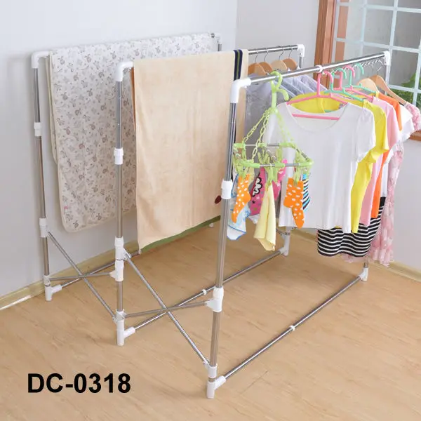bearivt Clotheshorse Drying Rack Spiral Shaped Hanger Rotating Storage Rack Blanket Rack Space Saver