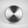 Industrial tct saw blade tungsten carbide tips for cutting laminate board and mdf no chippint silence cutting