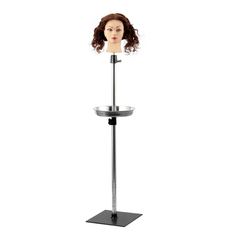 H0052 Professional Stable Salon mannequin head stand with plate
