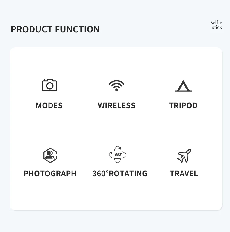 Amazon Hot Sellers 2020 360 Rotation Action Camera Selfie Stick Lipstick Selfie Stick Tripod