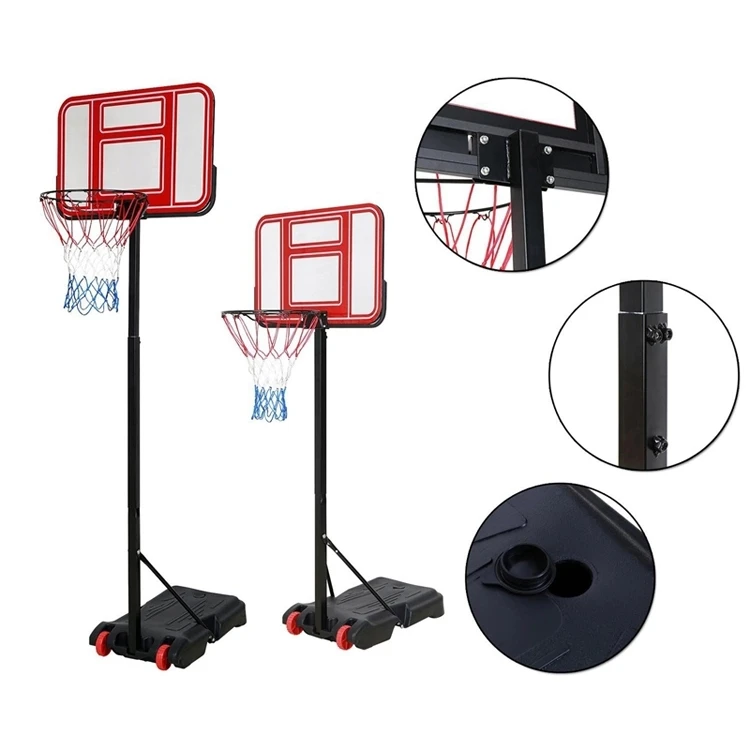Portable Movable Basketball Stand Height Adjustable Outdoor Basketball Hoop Buy Hot Hoops