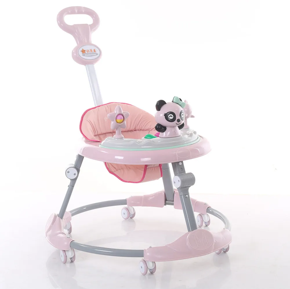 Saucer 3 In 1 Walker For Babies / Stationary Baby Push Along Walker On