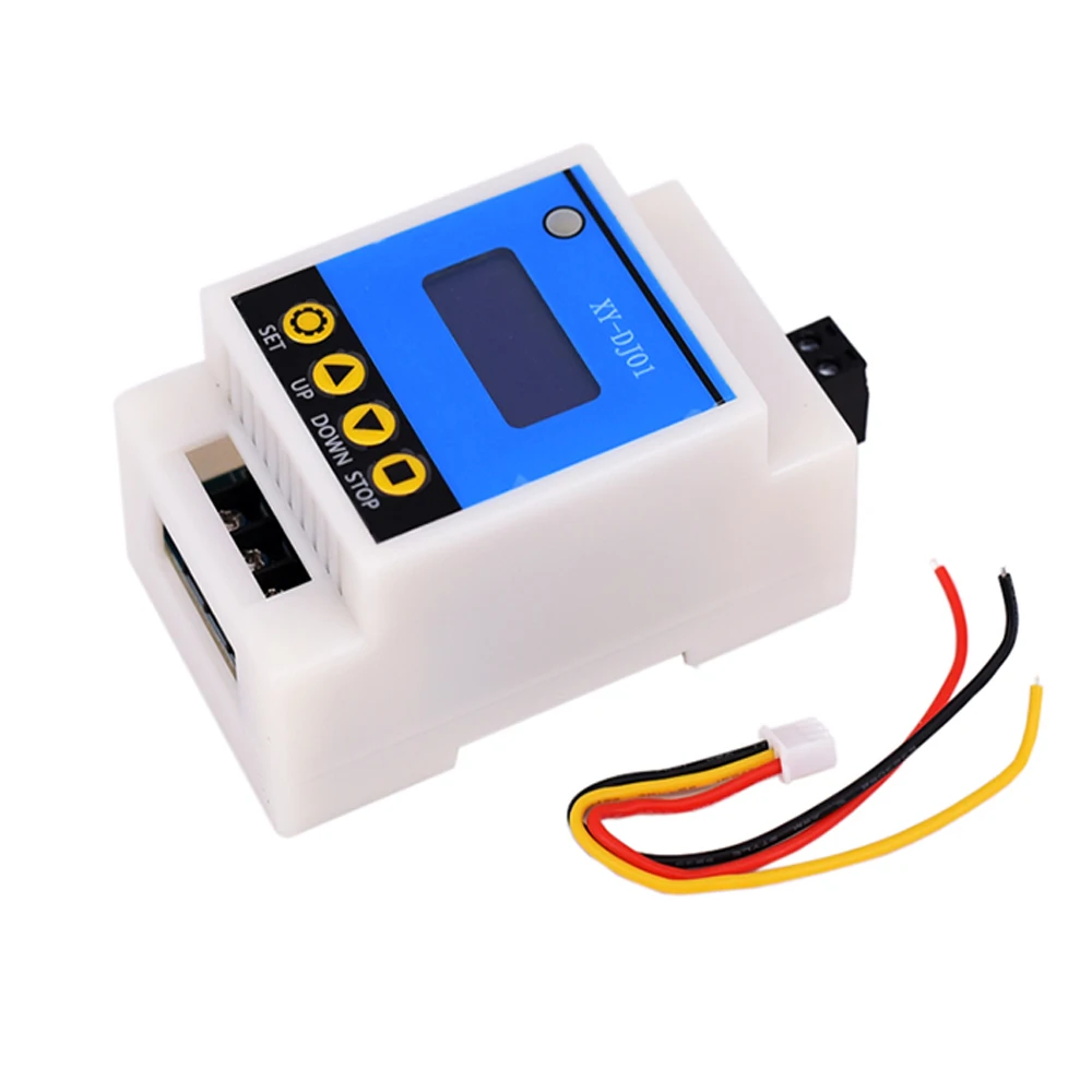 Taidacent 5v 12v 24v 1ch 30a Onoff Cycle Trigger Relay Time Delay Din