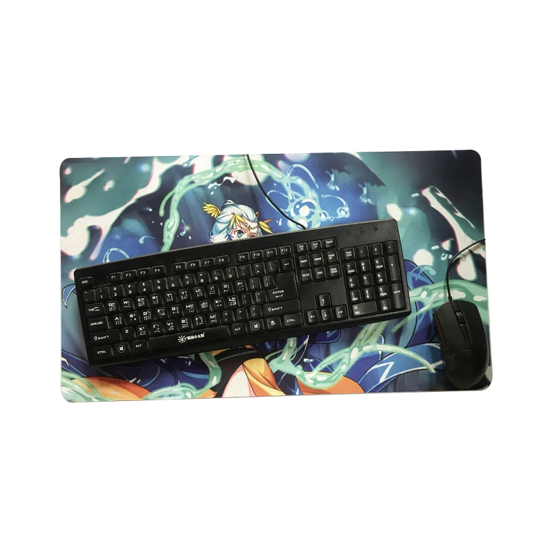 Factory customization Extended Size Non-Slip Rubber Base Special Treated Textured mouse pad