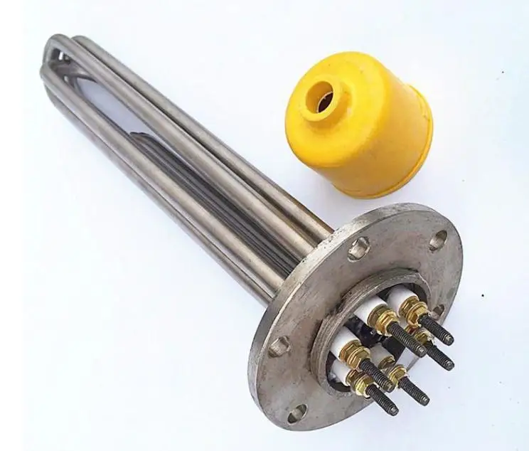 220v 1200w 法兰加热器加热元件 - buy 工业热水器,加热电阻法兰加热