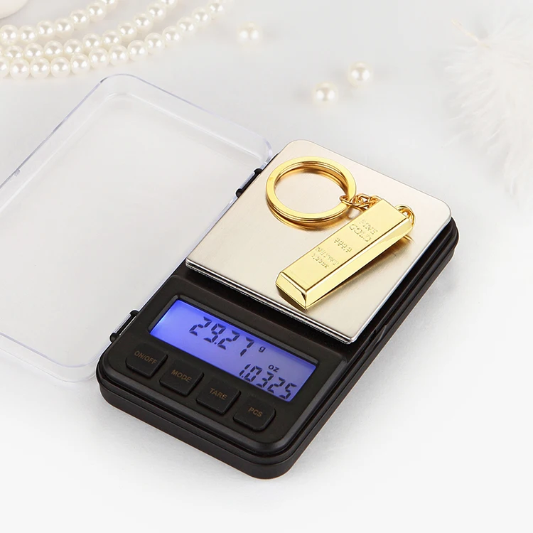 LUPO Digital Taschenwaage 0,1g bis 1000g 1kg Genauigkeit Mini Elektronische Schmuck Gold Briefwaage Postwaage 