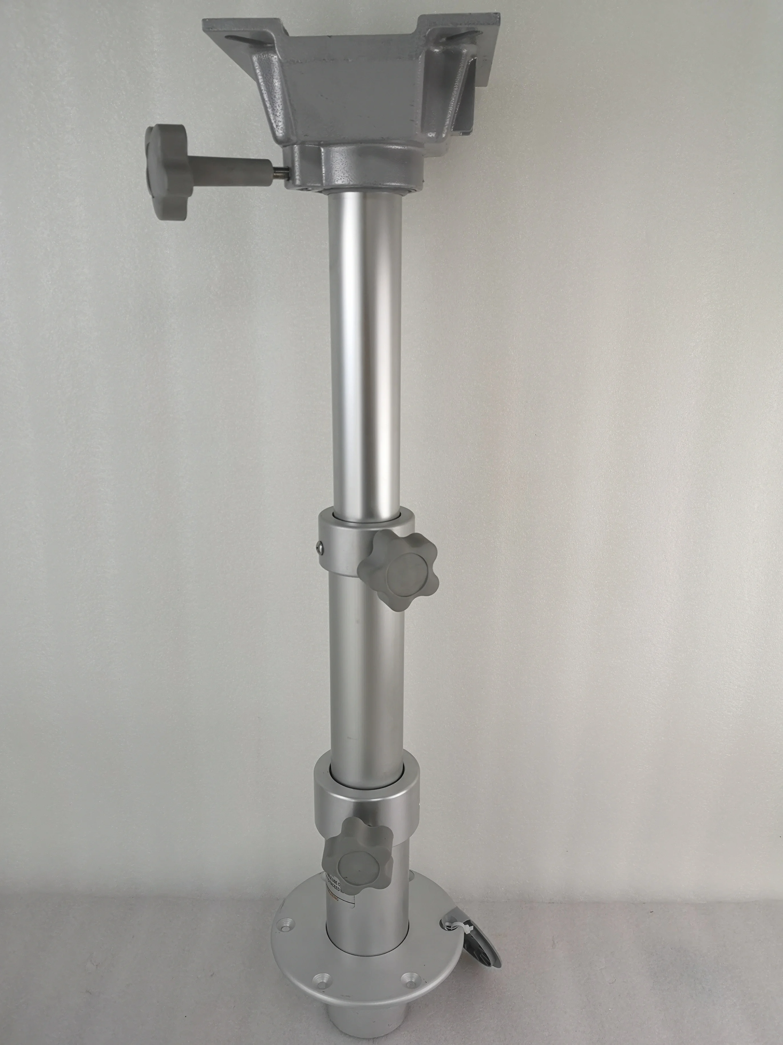 Telescopic Adjustable 3 Step Table Top Pedestal 290-690mm For Marine Boat RV Caravan 189603