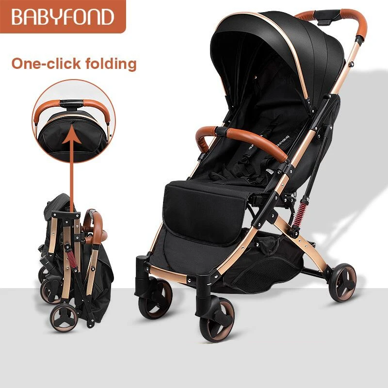 Cochecito de bebé Anershi carrito portátil plegable Cochecito de bebé Anershi carrito portátil plegable