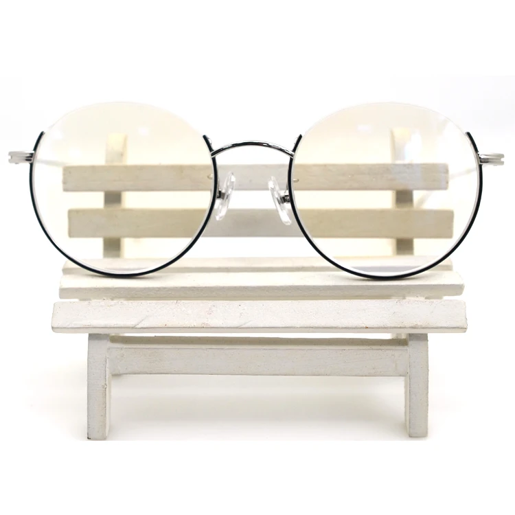 Sifier blue light blocking glasses round metal half frame eyeglass frames