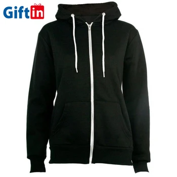 hoodie black blank