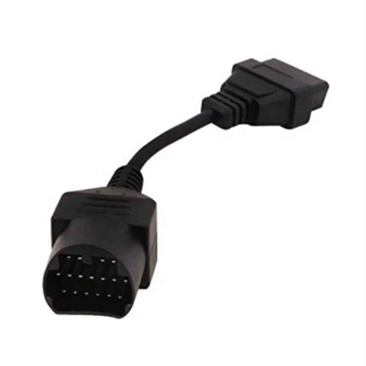 17 Pin To 16 Pin For Mazda Cars OBDII Diagnostic Cable For Mazda 17pin Male Cable To OBD 16pin Female Adapter