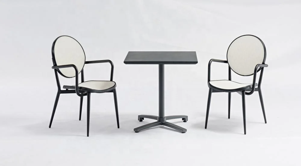 Aluminium Fabric Stackable Arm Furniture For Sale Use Outdoor Metal