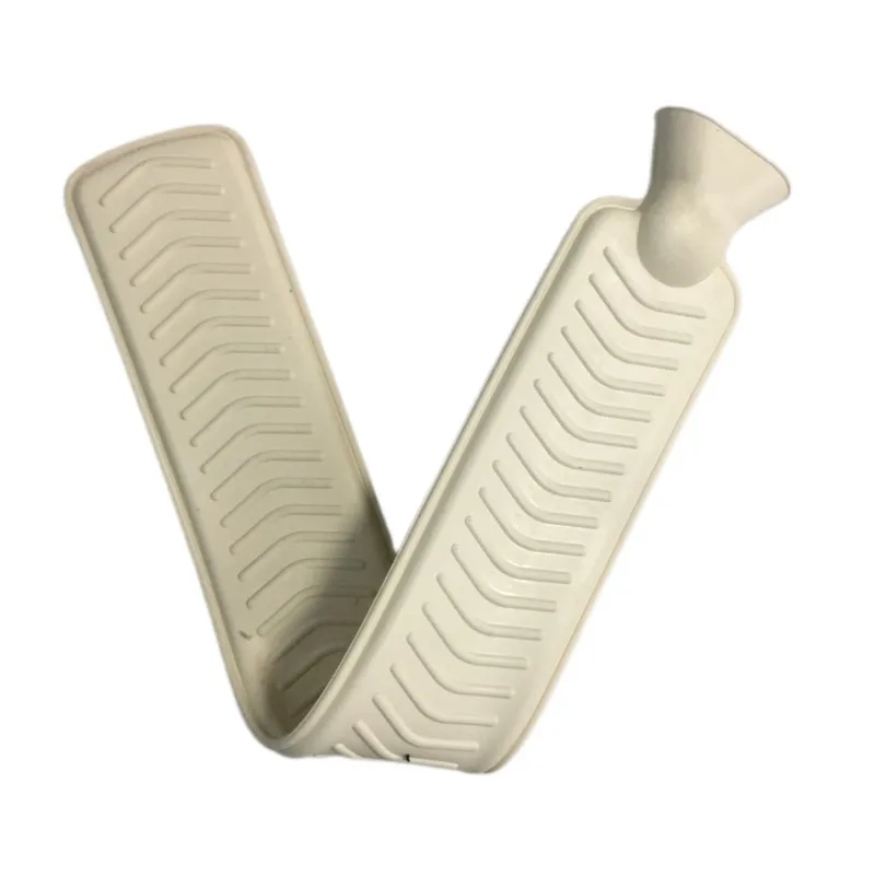 Long Hot Water Bottle With Furry Cover With Strap And Hand Pocket,For