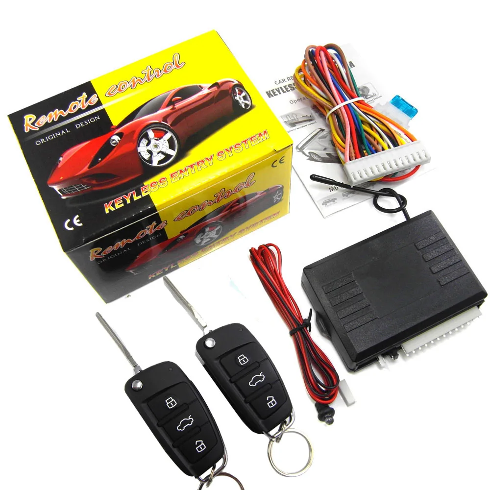 Keyless Receiver Universal 12V Keyless Entry System for Cars - Remote Control Central ...