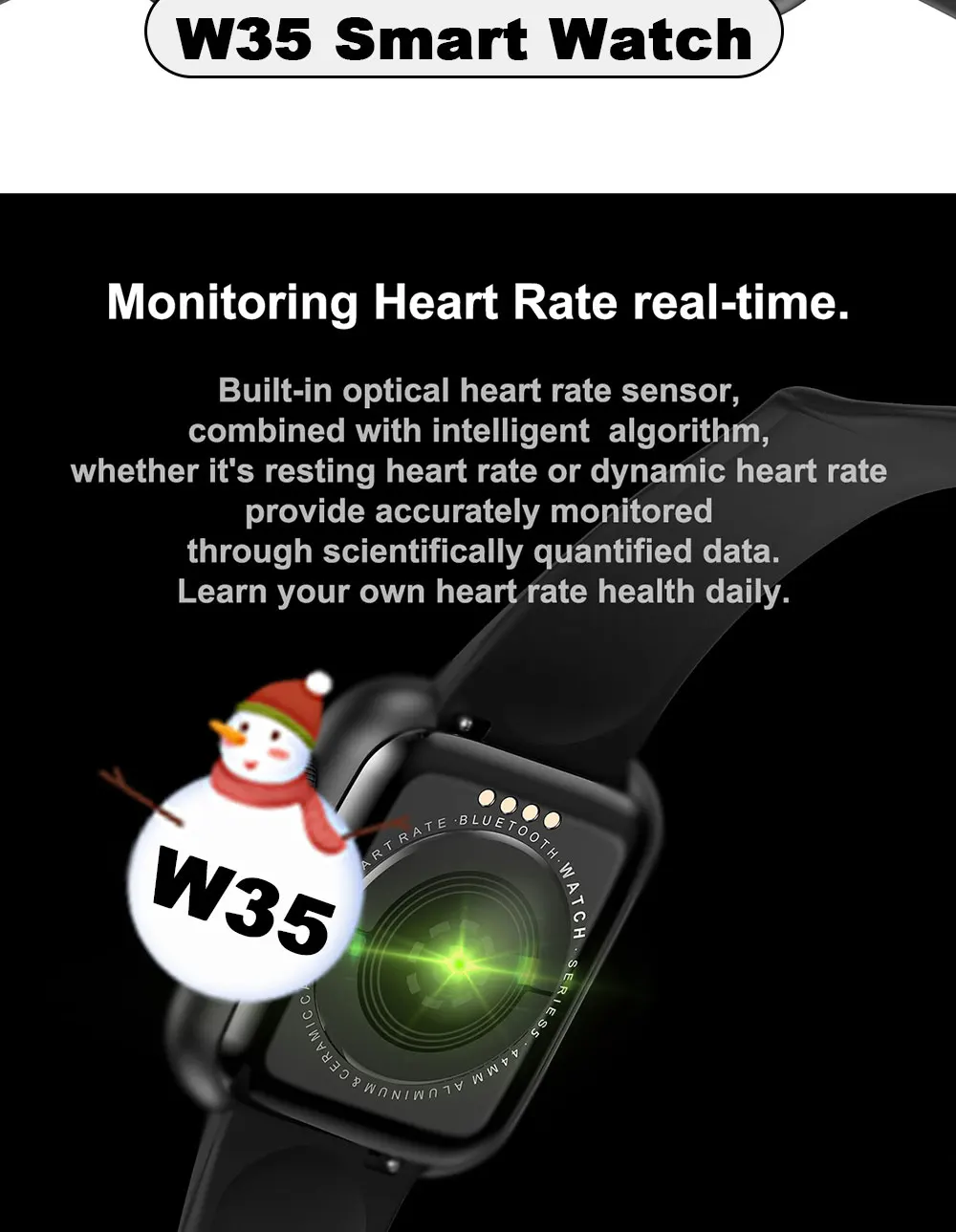 w35 smart watch features