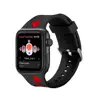 Heart Shaped Silicon Watch Strap Band For Apple Watch 38/42mm