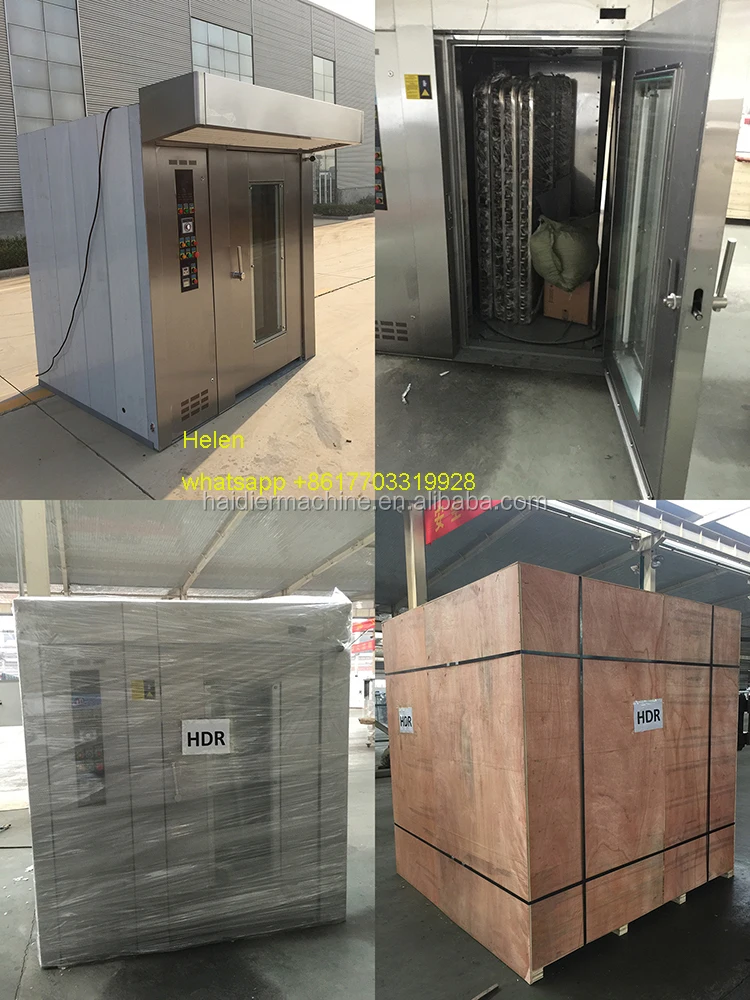 Steam Injection Baking Rotary Oven Has Steam Injection Function Industrial Oven Bakery ...