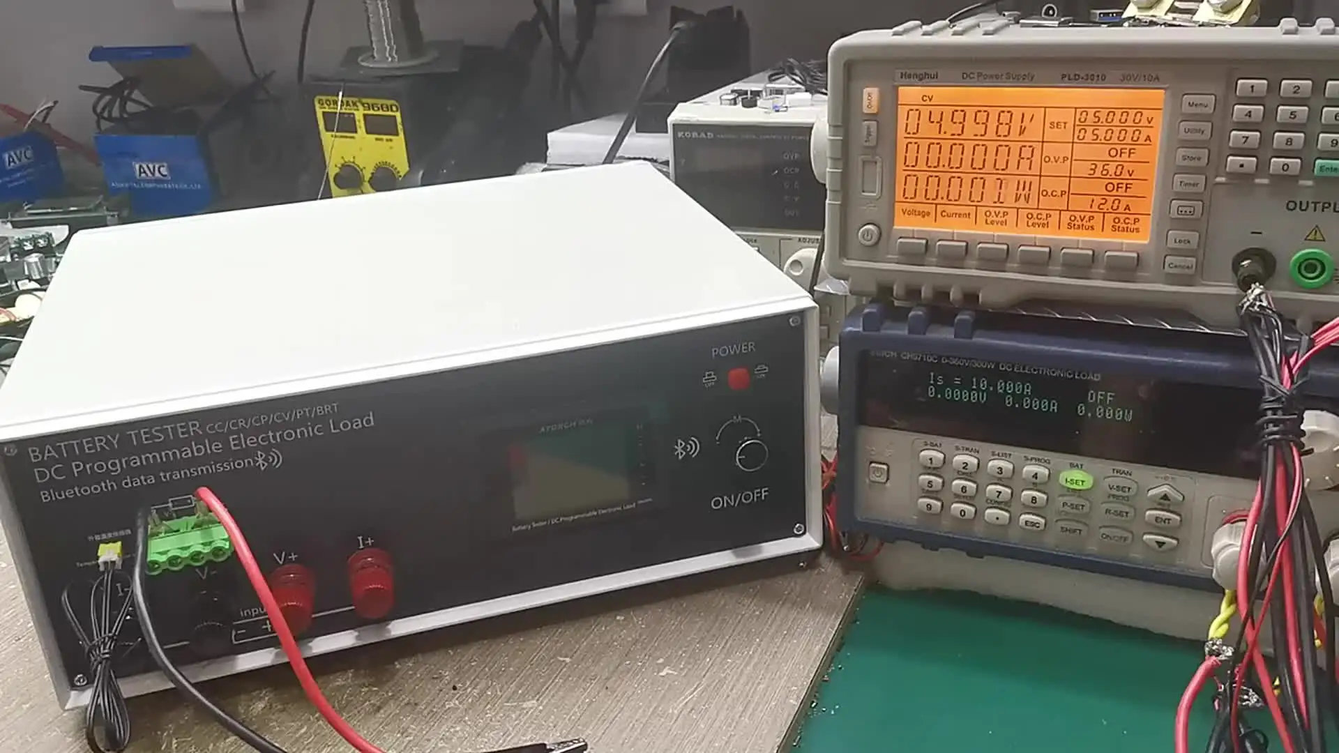 DLB-600W ATORCH 40A DC 電子負荷テスター プログラマブル高精度解像度 