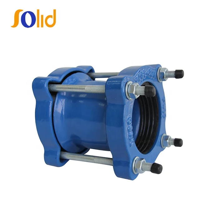 DN350-DN2000,PN10/16/25 Ductile Iron DI Universal Flexible Single Joint Dresser Coupling